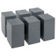 Комплект клеммных крышек (короткие) для рубильников TwinBlock 315-400А (уп.6шт) EKF tb-cvrshort-6-315-400