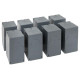 Комплект клеммных крышек (короткие) для рубильников TwinBlock 315-400А (уп.8шт) EKF tb-cvrshort-8-315-400