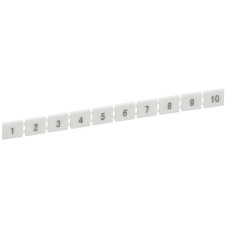 Маркировка для СМК серии 222-41ХХ (уп.50шт) IEK UKZ20D-41XX-MK