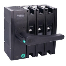 Выключатель-разъединитель SYSTEMEPACT SD160 3п 100А рукоятка фронт. слева (зак. отдельно) SE SSD01603LF0100