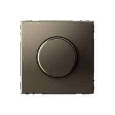 Светорегулятор поворотно-нажимной (диммер) ArtGallery LED RC 400Вт механизм мокко SE GAL000623