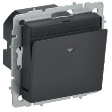 Выключатель карточный BRITE 30А ВС10-1-8-БрГ механизм графит IEK BR-V11-0-10-K53