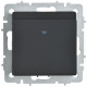 Выключатель карточный BRITE 30А ВС10-1-8-БрГ механизм графит IEK BR-V11-0-10-K53
