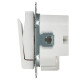 Выключатель карточный BRITE 30А ВС10-1-8-БрБ механизм бел. IEK BR-V11-0-10-K01
