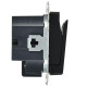 Выключатель карточный BRITE 30А ВС10-1-8-БрЧ механизм черн. IEK BR-V11-0-10-K02