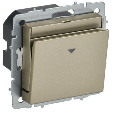 Выключатель карточный BRITE 30А ВС10-1-8-БрШ механизм шампань IEK BR-V11-0-10-K37