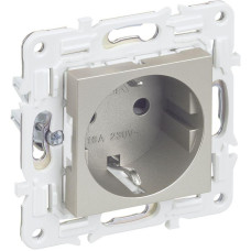 Розетка SKANDY 16А с заземл. защ. шторки SK-R04Sh шампань IEK SK-R14-16-K37