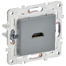 Розетка HDMI SKANDY SK-H01Gr сер. IEK SK-H10-K03