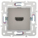 Розетка HDMI SKANDY SK-H01N никель IEK SK-H10-K50