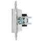 Розетка HDMI SKANDY SK-H01N никель IEK SK-H10-K50