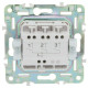 Выключатель 3-кл. SKANDY 10А SK-V11Gr сер. IEK SK-V30-0-10-K03