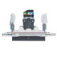 Розетка компьютерная RJ45 кат.5E SKANDY SK-K01T титан IEK SK-K10-1-K48