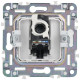 Розетка компьютерная RJ45 кат.6 SKANDY SK-K02N никель IEK SK-K10-2-K50