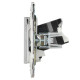 Розетка компьютерная двойн. RJ45 кат.5E SKANDY SK-K03N никель IEK SK-K20-1-K50