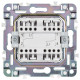 Выключатель проходной 2-кл. SKANDY 10А SK-V05Gr сер. IEK SK-V22-0-10-K03