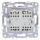 Выключатель проходной 2-кл. SKANDY 10А SK-V05Sa песочн. IEK SK-V22-0-10-K98