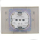 Розетка 2-м SKANDY 16А IP44 с крышкой в сборе SK-R12B беж. IEK SK-R26-16-44-K10-F