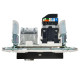 Розетка двойная TV+RJ45 кат.5E SKANDY SK-A14Bl черн. IEK SK-AK20-1-K02