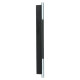 Рамка 5-м SKANDY SK-F25Bl стекло черн. IEK SK-M52-G-K02