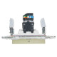 Розетка компьютерная RJ45 кат.5E SKANDY SK-K01G мятный IEK SK-K10-1-K06