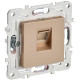 Розетка компьютерная RJ45 кат.5E SKANDY SK-K01Sa песочн. IEK SK-K10-1-K98