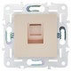 Розетка компьютерная RJ45 кат.5E SKANDY SK-K01Sa песочн. IEK SK-K10-1-K98