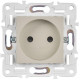 Розетка SKANDY 10А без заземл. защ. шторки SK-R01B беж. IEK SK-R13-10-K10