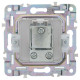 Розетка телевизионная проходная TV SKANDY SK-A17W арктич. бел. IEK SK-A10-P-K01