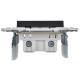 Розетка SKANDY 10А без заземл. защ. шторки SK-R01G графит IEK SK-R13-10-K53