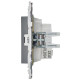 Розетка SKANDY 10А без заземл. защ. шторки SK-R01Gr сер. IEK SK-R13-10-K03