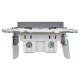 Розетка SKANDY 10А без заземл. защ. шторки SK-R01Gr сер. IEK SK-R13-10-K03