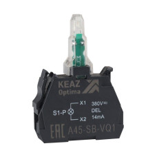 Блок световой OptiSignal D22 A45-SB-VQ4 красн. 380 В AC с защитой от наводок ZBVQ4 КЭАЗ 362256