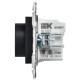 Термостат электронный SKANDY SK-T01Bl с индикацией черн. IEK SK-RT11-K02
