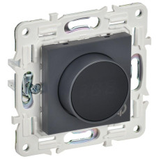 Термостат электронный SKANDY SK-T01T с индикацией титан IEK SK-RT11-K48