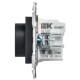 Термостат электронный SKANDY SK-T01T с индикацией титан IEK SK-RT11-K48