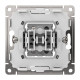 Выключатель кнопочный 2-кл. ArtGallery (сх. 2) 10А механизм сталь SE GAL000917