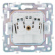 Розетка SKANDY 16А с заземл. без защ. шторок SK-R05S серебр. IEK SK-R11-16-K23
