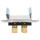 Аудиорозетка 4-м SKANDY SK-A01Bl черн. IEK SK-S40-K02