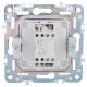 Выключатель 1-кл. SKANDY 10А SK-V01T титан IEK SK-V10-0-10-K48