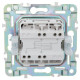 Выключатель перекрестный 1-кл. SKANDY 10А SK-V03B беж. IEK SK-V13-0-10-K10