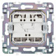 Выключатель 2-кл. SKANDY 10А SK-V04Gr сер. IEK SK-V20-0-10-K03