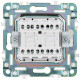 Выключатель перекрестный 2-кл. SKANDY 10А SK-V06Gr сер. IEK SK-V23-0-10-K03