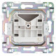 Вывод кабеля SKANDY SK-O01Gr сер. IEK SK-VK10-0-K03