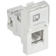 Розетка компьютерная 1мод. PRIMER RJ45 кат.6 РКИ-10-00-П-6 бел. IEK PR-KK40D-RI-0-1-C06U-K01
