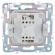 Выключатель 1-кл. SKANDY 10А SK-V01S серебр. IEK SK-V10-0-10-K23