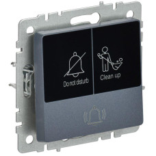 Кнопка звонка BRITE 10А ВС10-1-9-БрМ для отелей с индик. механизм маренго IEK BR-V14-2-10-K35