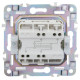 Выключатель перекрестный 1-кл. SKANDY 10А SK-V03Sa песочн. IEK SK-V13-0-10-K98