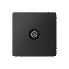 Розетка телевизионная проходная TV ArtGallery 4дБ механизм базальт SE GAL001492