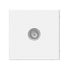 Розетка телевизионная проходная TV ArtGallery 4дБ механизм лотос SE GAL001392