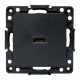 Розетка Стокгольм HDMI механизм черн. EKF EZA00-327-10